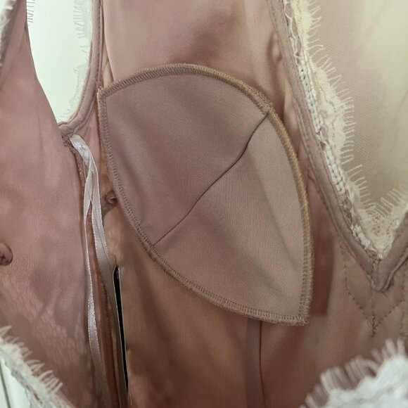 Betsey and Adam Lace Illusion Mermaid Gown NWT - Picture 7 of 9